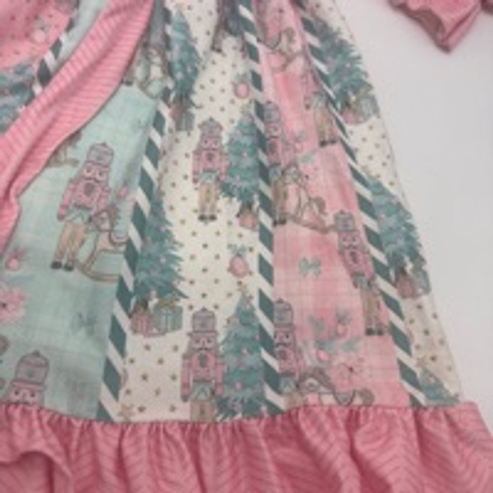 Christmas NUTCRACKER Dress Size 7 Pink Multi-color - Picture 8 of 8